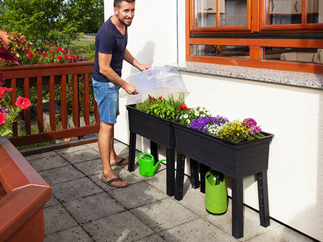 Balcony Raised Bed Planter 4