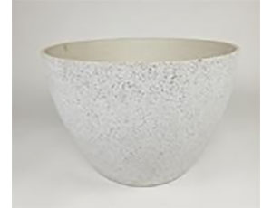 Planter - Medium Large - Spackled White