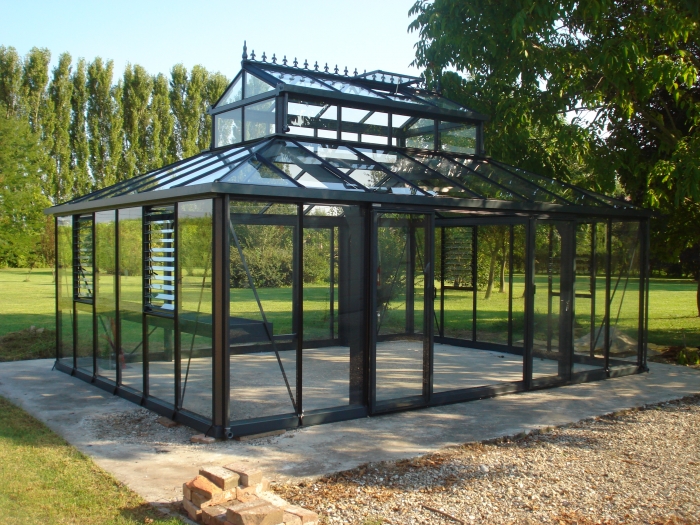 Cathedral  Greenhouse in Use