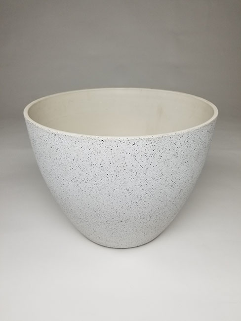 Planter - Medium Large - Spackled White