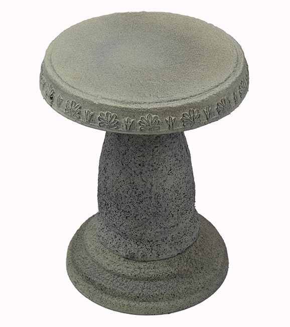 single sandstone stool
