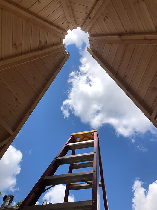 Hunter's Cabin assembly process