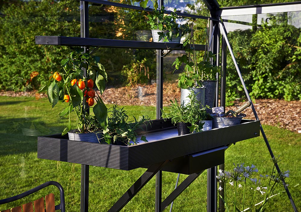 Seed Tray Shelf with Drawer