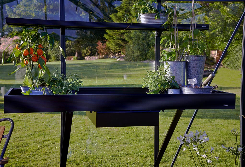 Seed Tray Shelf with Drawer