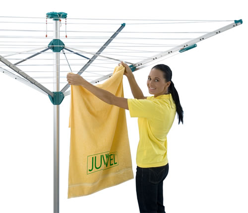 Nova Plus 500 Rotary Clothes Dryer white background