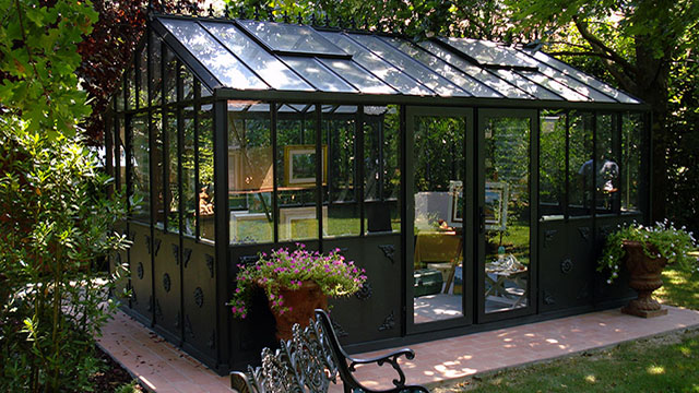 retro vi46 tempered glass greenhouse