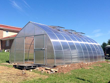 Newly Installed RIGA XL Greenhouse