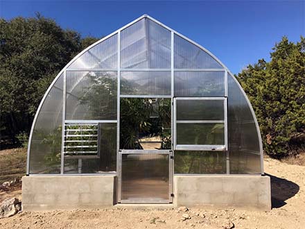 riga greenhouse front view