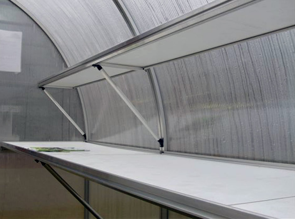 greenhouse shelves