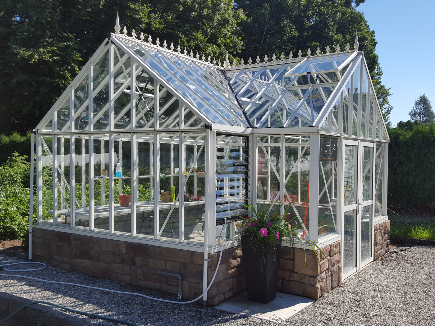 antique orangerie greenhouse