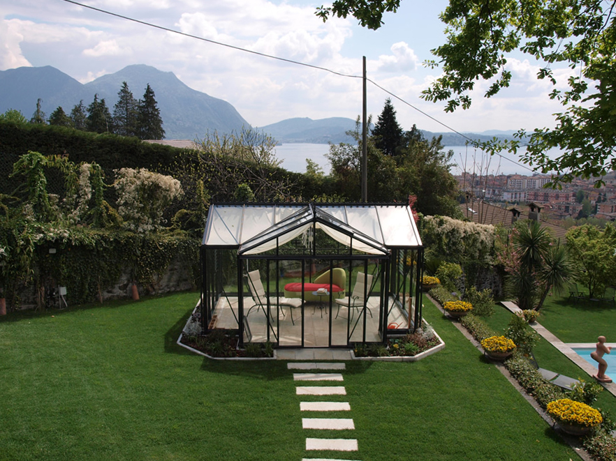 Royal Victorian Orangerie Greenhouse in Use