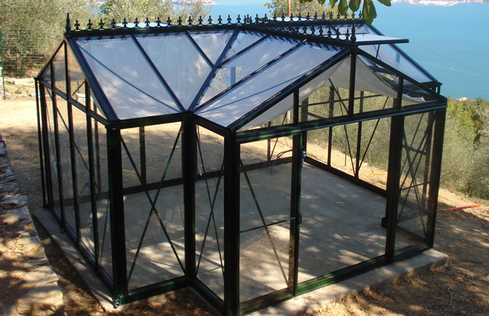 Newly Constructed Royal Victorian Orangerie Greenhouse