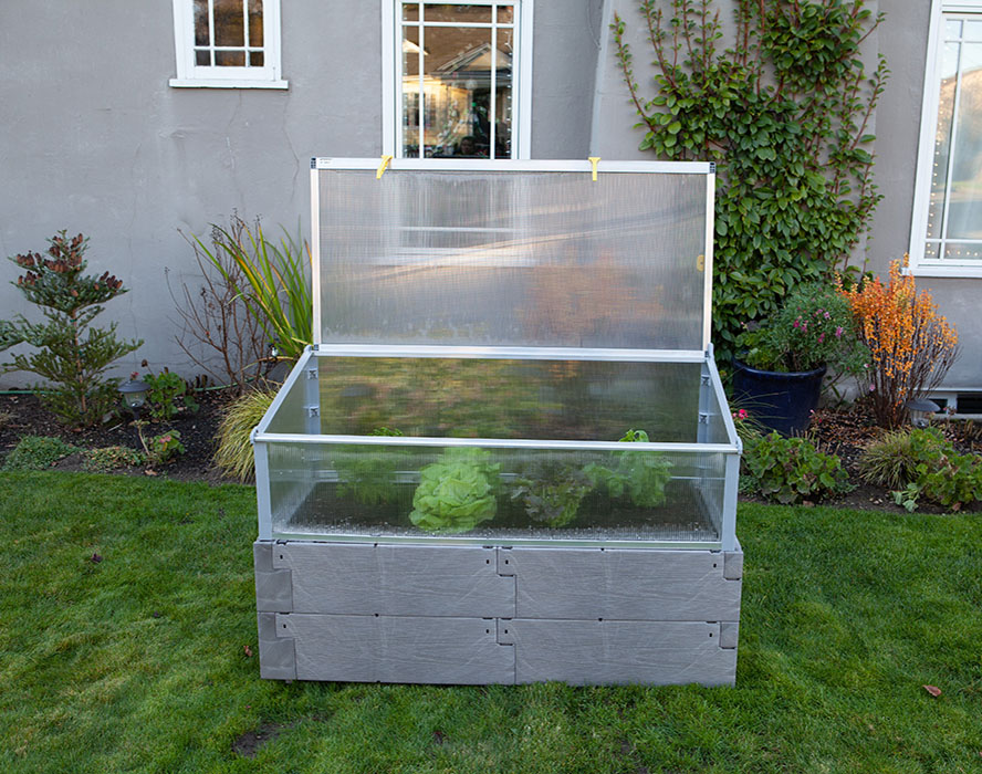 Timber Raised Bed Open