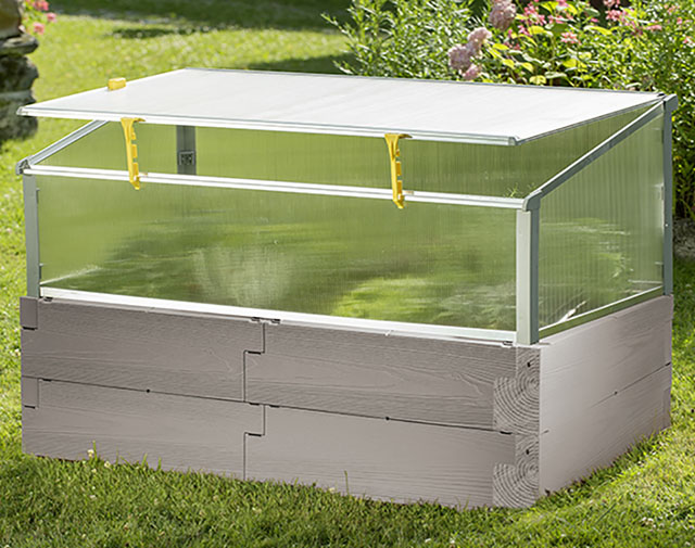 combination raised bed cold frame