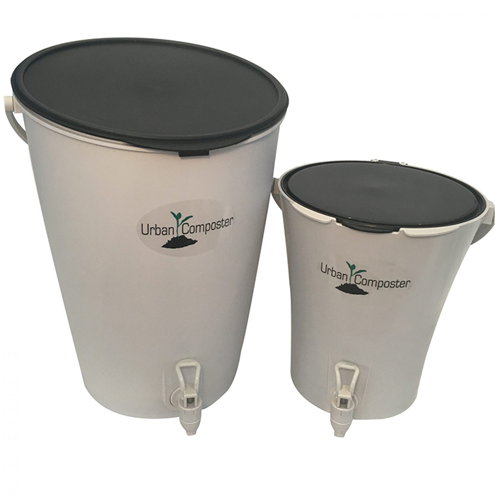 Urban Composter - 2.1 and 4 Gallon Comparison