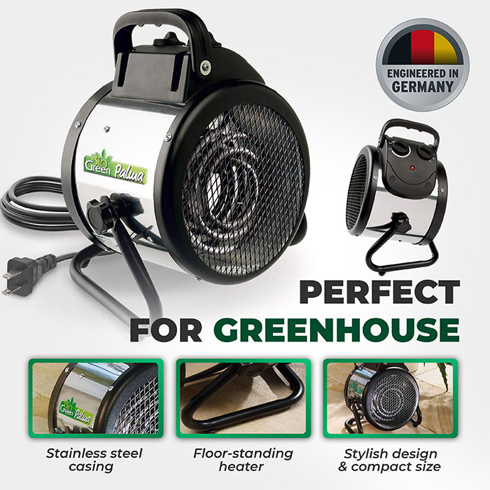 palma greenhouse heater