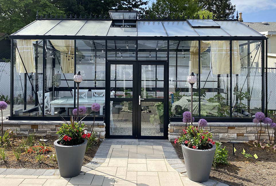 greenhouse drop door kit