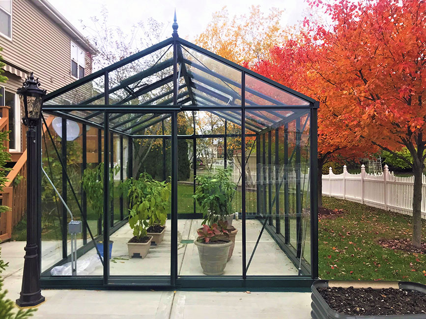  Customer Installation Victorian Greenhouse vi34