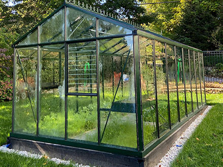 customer E. Clausen victorian greenhouse vi36