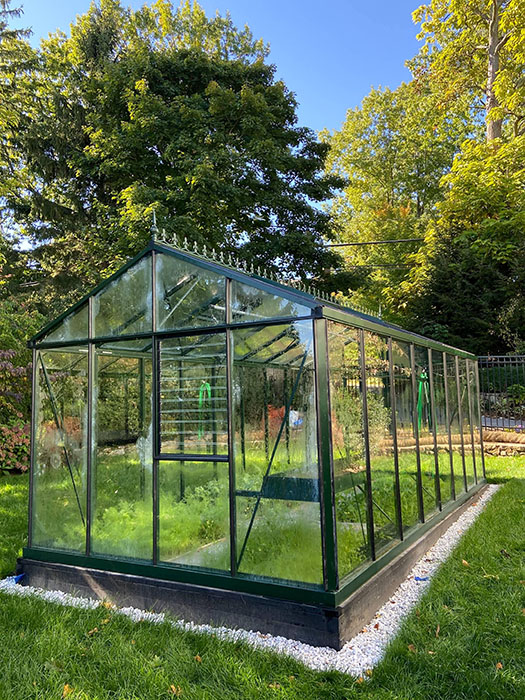 Victorian Greenhouse vi36 from customer E. Clausen