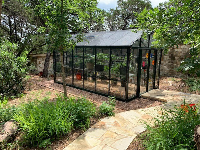 5 customer installation victorian greenhouse vi34
