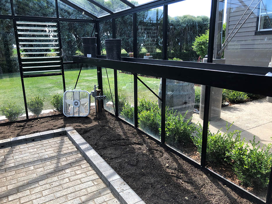  Customer Installation Victorian Greenhouse vi34