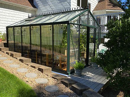 39 customer installation victorian greenhouse vi34