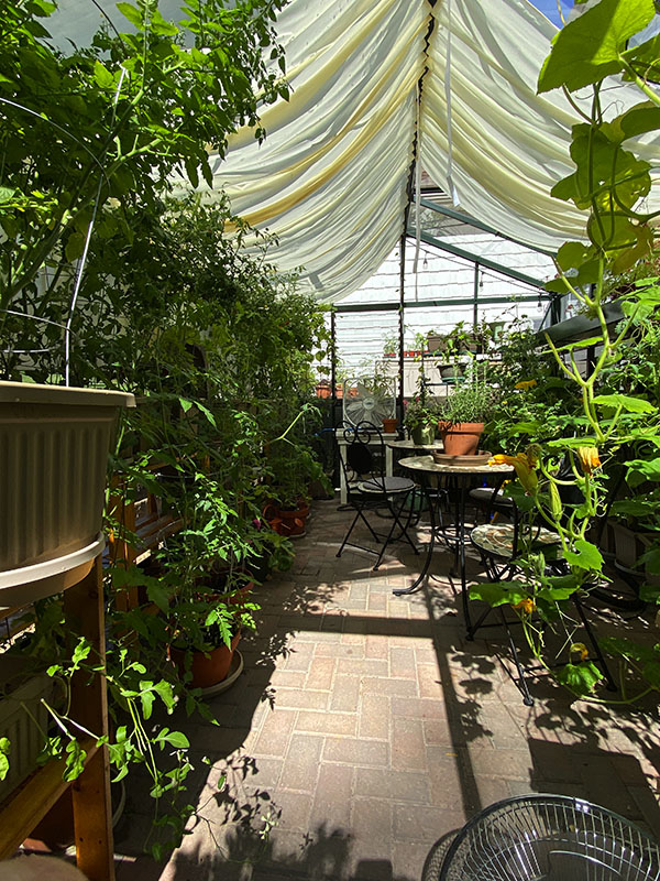  Customer Installation Victorian Greenhouse vi34