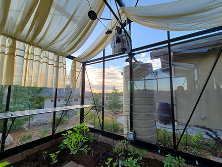 customer Zipperman installation victorian greenhouse vi34