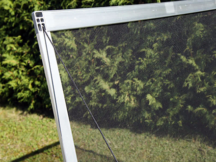 screen protects against insects