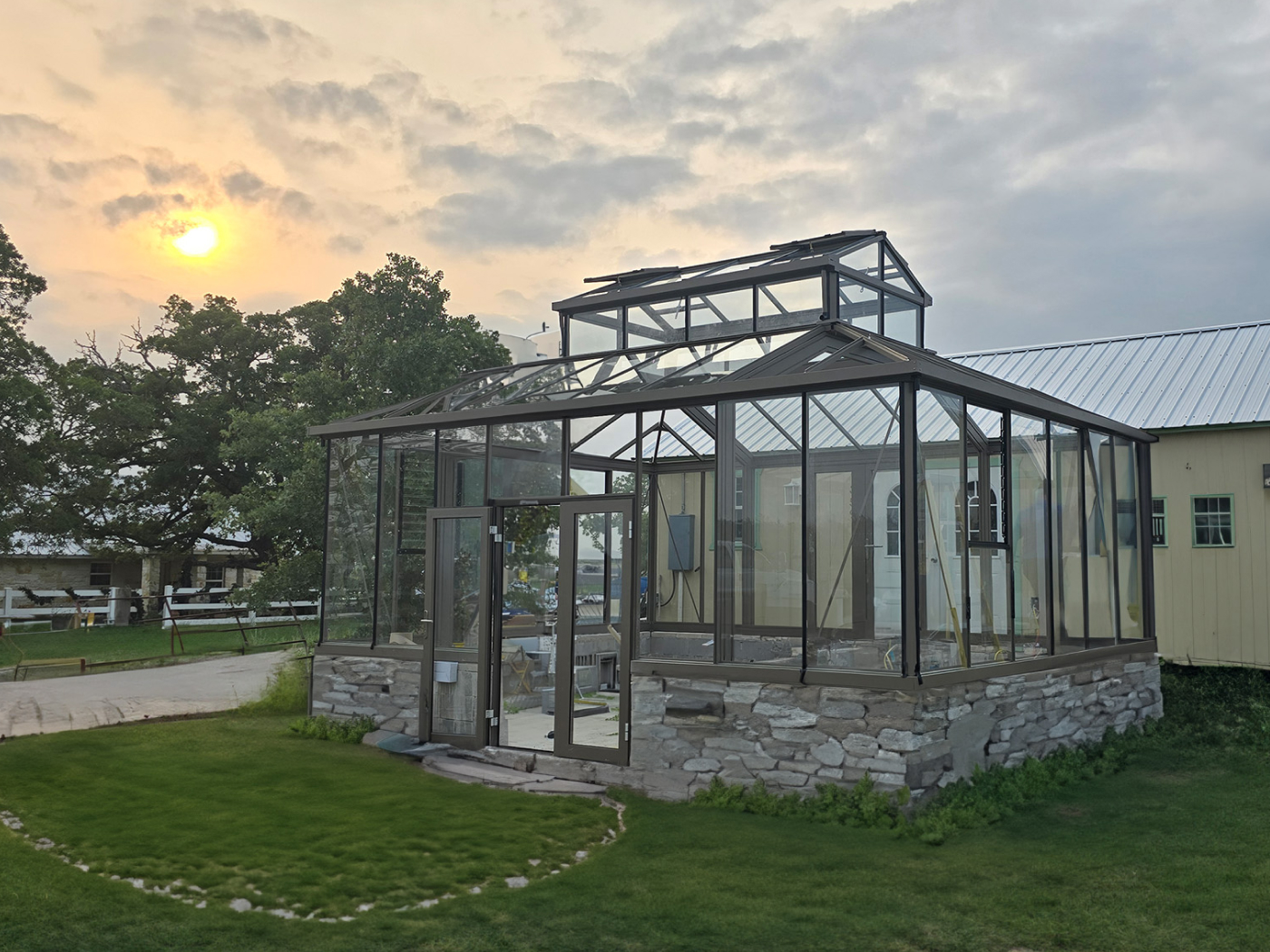 modern greenhouse