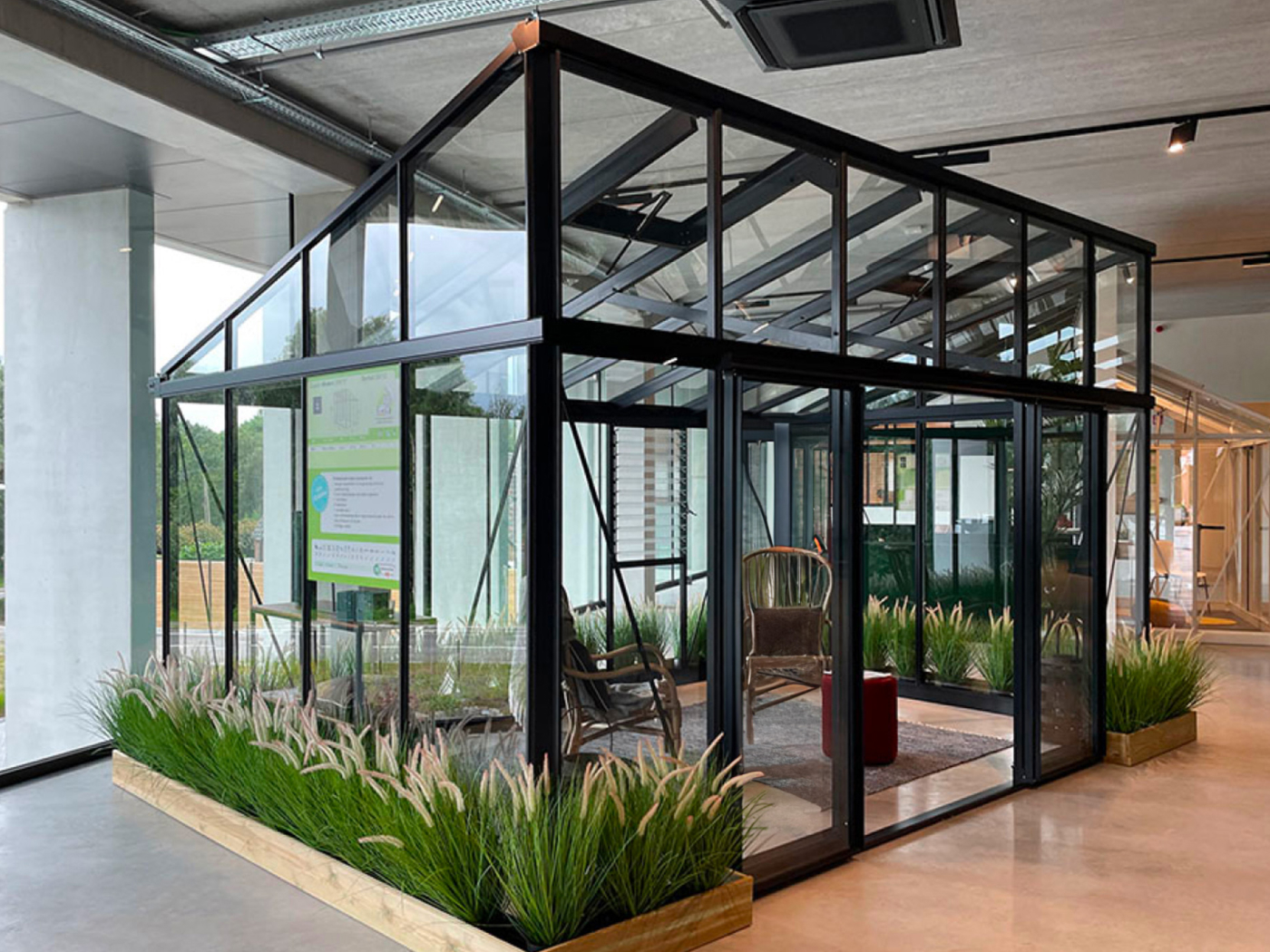 modern greenhouse